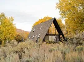 A-Frame Haus Heber views romantic firepit cute