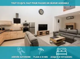 Le Joyau , Loft Neuf à 10 min de la plage