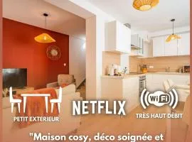 Maison sur cour - 3 ch - Calme - Proche de Tours