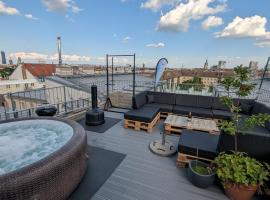 Best Penthouse in Vienna, 7min to 1st district, hotel ve Vídni