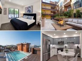Elevator-King Bed-Walk Downtown-Free Garage Parking-Laundry, hotel i Walnut Creek