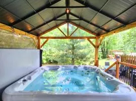 Chalet bord de l'eau avec spa