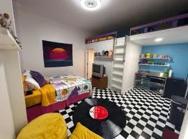 80s & 90s Apt with Mario Loft