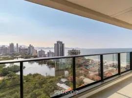 Apto Novo a 150m da Praia de Pereque CLE1202