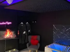 Luxueux appartement avec jacuzzi dans le centre de Macon ,snacking et cadeau