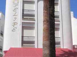 Pensión Felipe, hotel u gradu 'Carboneras'