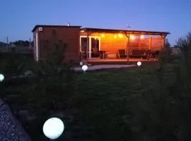 Wellness chill domek na Kaszubach,Gołubie ,saunowy zakątek z balia pod gwiazdami