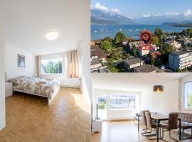 Bright Apartment in Thun, 50m to Lake Free Parking, ξενοδοχείο σε Thun