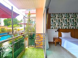 Nanthana Villa，北芭堤雅的附設泳池的飯店