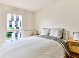 Bright apartment paris 19-metro 7