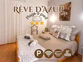 Rêve D'azur plage de la Nartelle, Mazet 35m2, parking, Piscine partagée, Terrasse BBQ & draps inclus