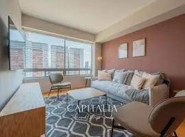 Capitalia 3BR Condo with Parking gym & Terrace