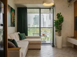 Apartment with a view of Tashkent City in NRG U-Tower