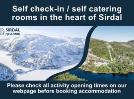 Sirdal fjellpark, ski resort in Tjørhom