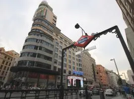 Apartamento sotano en Gran Via Madrid
