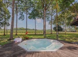 Luksusa telts Experi&ecirc;ncia na Fazenda dos sonhos a 30 km de Bel&eacute;m pilsētā Benevides