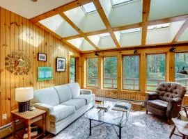 Secluded Family Getaway with On-Site Creek in Hawley