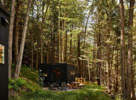 Postcard Cabins Shenandoah North, Outdoor Collection by Marriott Bonvoy、バサイのキャンプ場