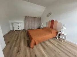 Petite maison de campagne avec poêle à bois, 20 mn des plages