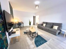 Grand T3 familial avec jardin, hotel i Montjoly