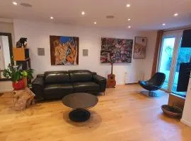 Superbe logement au style Londonien Avec Cinema Ideal pour des grandes familles et professionnels
