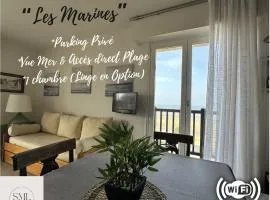 Les Marines-Vue mer & plage Cabourg