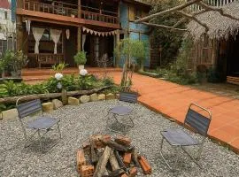 Ri's Garden Homestay - Nhà gỗ bên sườn đồi