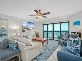 Luxury direct oceanfront corner penthouse with heated pool and garage parking