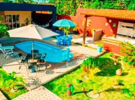 Casa de praia linda na Barra de Santo Antônio
