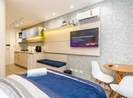 Studio Completo para 3 pessoas com A/C - EIX0302