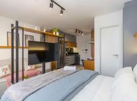 Studio Completo para 5 Pessoas Com Garagem-EIX0505