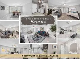 Baytown Getaway Patios BBQ Family-Friendly