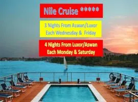 Nile Cruises 5 Stars From From Aswan 03 Nights -From Luxor 04 Nights