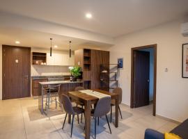 Departamento 2 Recamaras en Torre Anuva con Alberca y Gym, отель в городе Гвадалахара