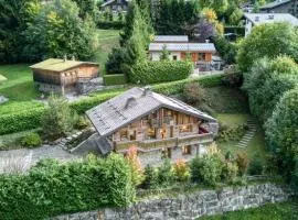 Luxury Megeve Chalet 4BR 10p Fireplace Mountain Views and Garden