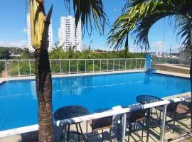 Apartamento João Pessoa Praia 1 - 2 quartos - Ar Condicionado - Condominio Completo