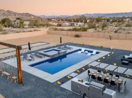 Bocce PoolSpa Game Room Firepit Modern Oasis Yucca Haven by AvantStay