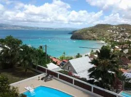 L'Océane, grande piscine, vue mer et baie panoramique - T3