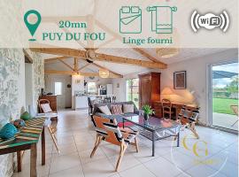 Charme et confort en campagne, WIFI, hotel in Saint-Prouant