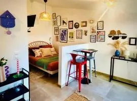 Le joli jardin face à l'Abbaye