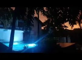 Floating castle villa