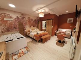 La Cour d'Hortense，位于Sailly-Flibeaucourt的带热水浴缸的酒店