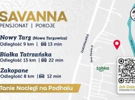 Pokoje W Górach Savanna