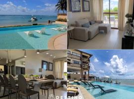 Beira-Mar, Conforto, Charme e Pé na Areia -Destino BSM 329, hotel in Barra de São Miguel
