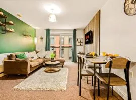 Stylish Leeds City Centre 2BR - Free Parking - 2 Mins to First Direct Arena