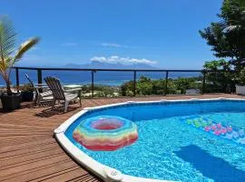 Cozy bungalow vue exceptionnelle sur l'océan