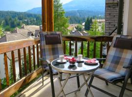 Apartment with mountain view and spa access, hotel i Lenzerheide