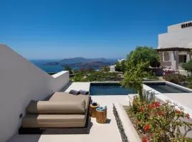Santo Blue Santorini Caldera View Luxury Houses