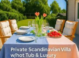 Luxury Rural Retreat with Jacuzzi near Lund & Malmö