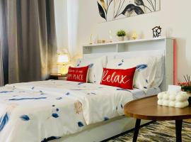 SMDC Park Residences Condo Unit 417 near SM City Sta Rosa, apartmán v rezidenci v destinaci Ibaba